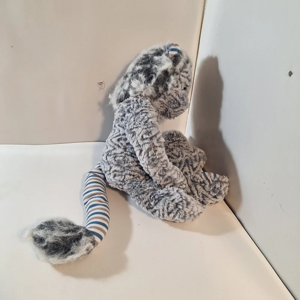 Douglas  Grey Lion Color Stripes Plush Stuffed Animal‎ Toy